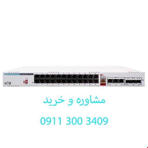 سوئیچ شبکه PoE کی دی تی مدلKP-2407H3SFT